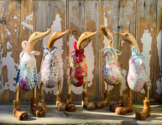 Beautiful bespoke wooden ducks, all hand decorated by Mrs H interior ...